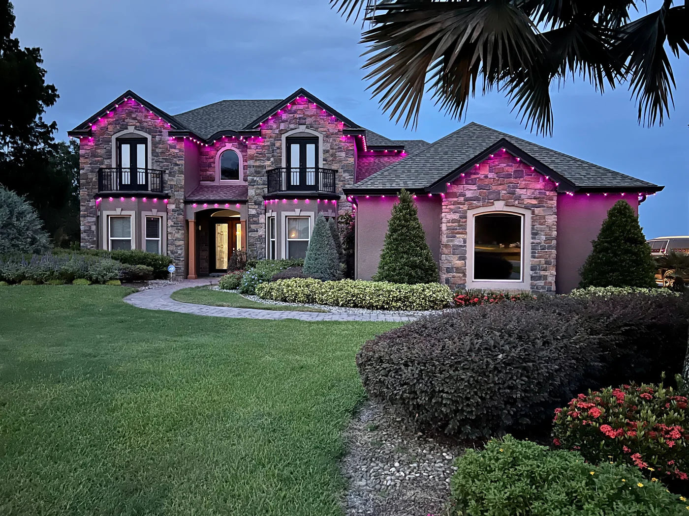 200FT Permanent Roofline Track Lighting System (Complete Kit)