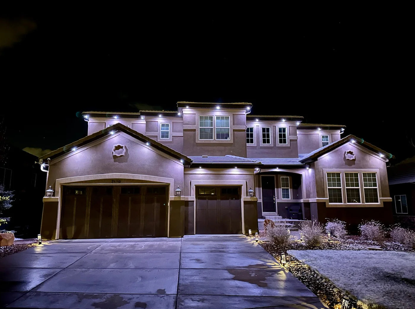 100FT Permanent Roofline Track Lighting System (Complete Kit)