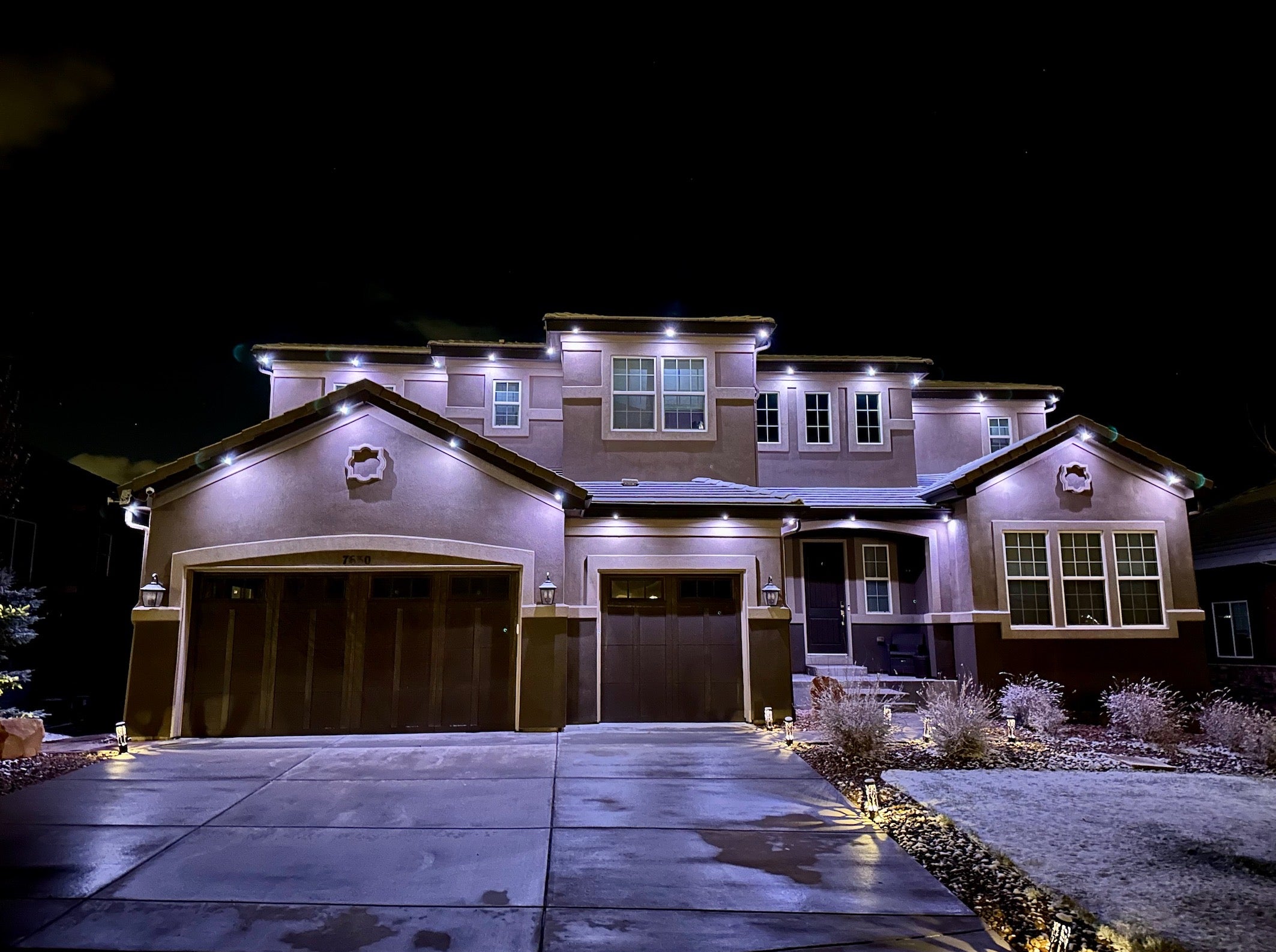 200FT Permanent Roofline Track Lighting System (Complete Kit)