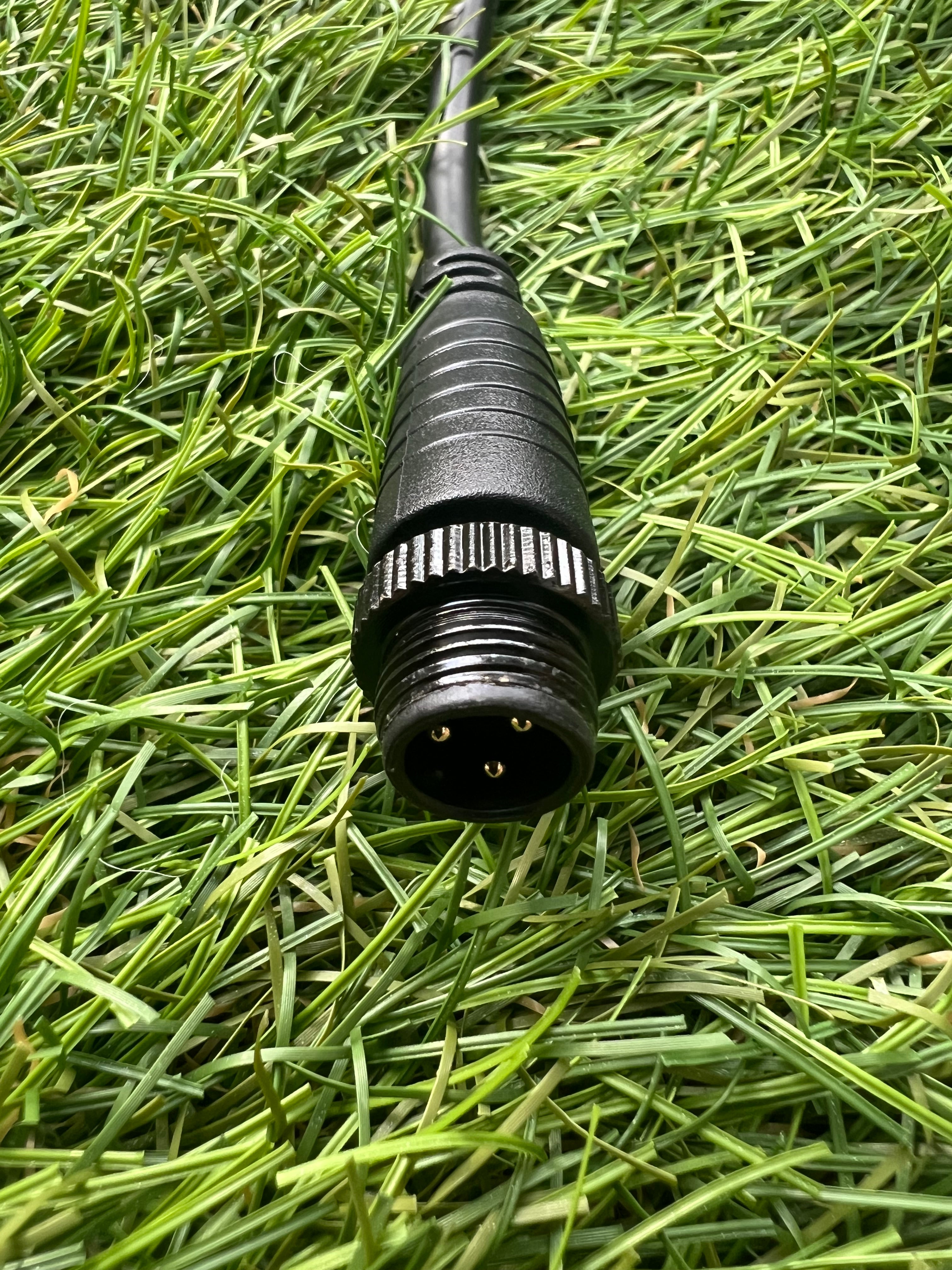 3FT EXTENSION CABLE 3ft (BLACK/WHITE) ***POOL ENCLOSURE ONLY**