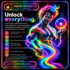 Master Distributor Light Genie card